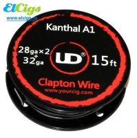 Clapton Twisted Wire Kanthal A1 28GA x 2 + 32GA